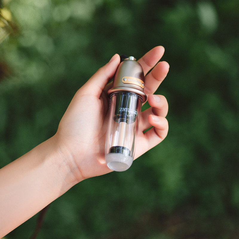 Ліхтар кемпінговий Naturehike CNK2350ZM010, 118х39мм, коричневий