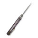 Ніж складаний туристичний Weknife Dracarys, (9.1 см) Böhler M390 / титан 6AL4V фіолетовий/золотий