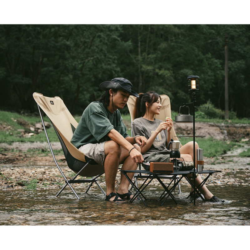 Крісло складане Naturehike Stellaluna L04 CNK2450JJ015, розмір L, алюміній, чорне