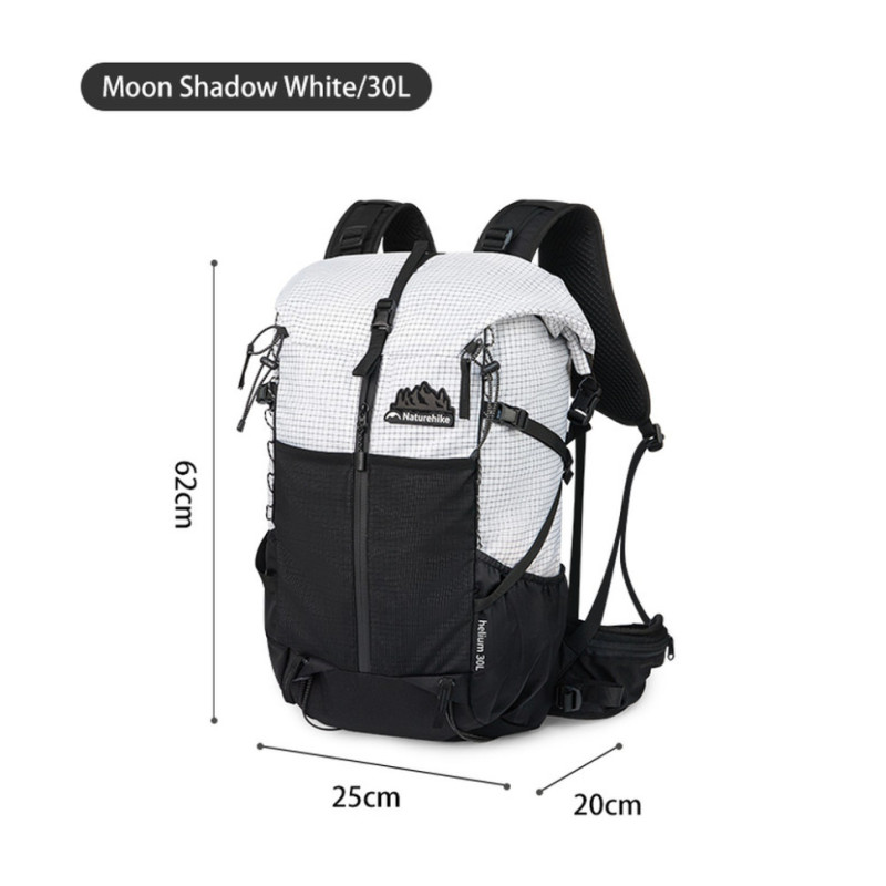 Рюкзак туристичний Naturehike Helium CNK2300016, 30+5 л, коричневий