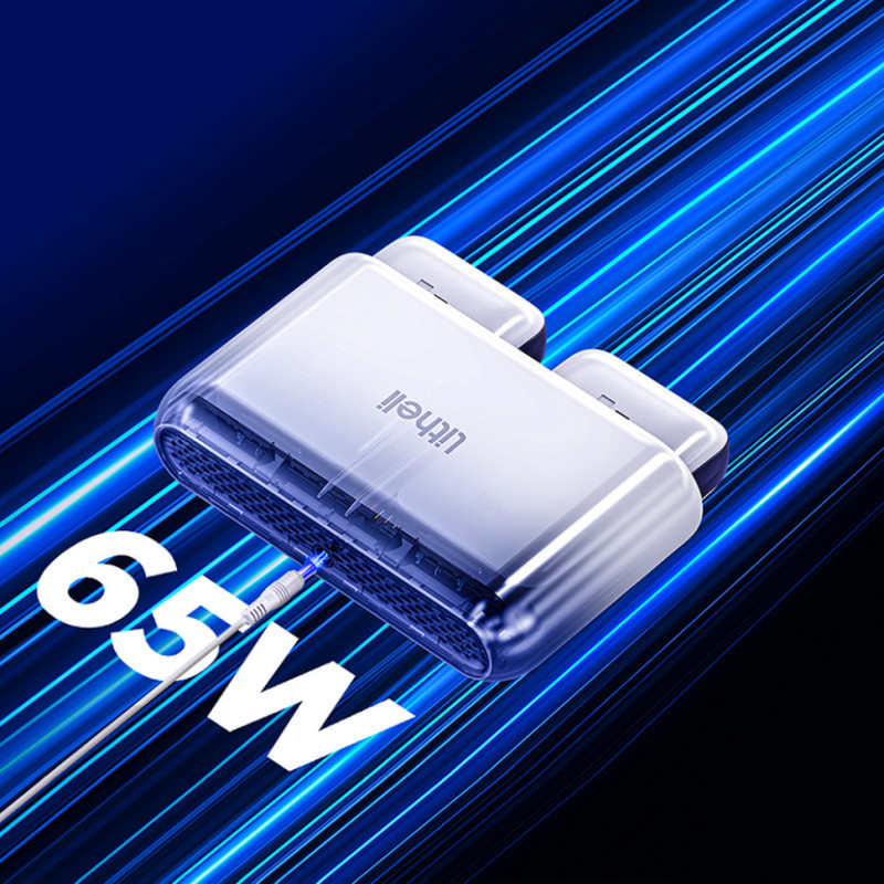 Зарядний пристрій для двох Power Bank Litheli U20