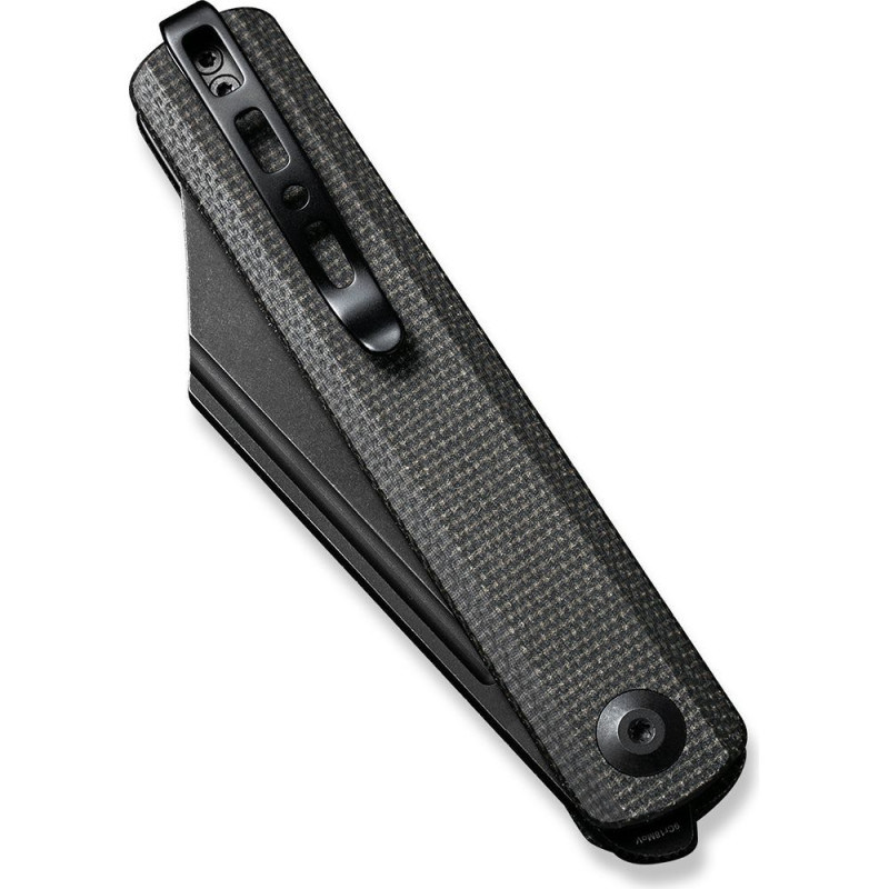 Ніж складаний туристичний Sencut Bronte, (8.6 см) 9Cr18MoV / Micarta чорний