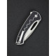 Ніж складаний туристичний Sencut Squiggy, (9.9 см) 9Cr18MoV / G10 чорно-білий