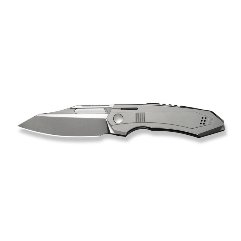 Ніж складаний туристичний Weknife Bogey (9.3 см) Bohler M390 / Titanium сірий