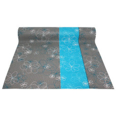 Мат для пілатесу Friedola сірий-бірюзовий 74071