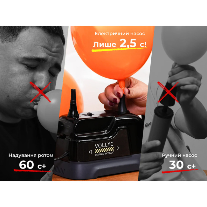 Електричний насос для повітряних кульок Vollyc Evo Baloon Pump by Flextail