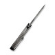 Ніж складаний туристичний Weknife Bogey (9.3 см) Bohler M390 / Titanium сірий