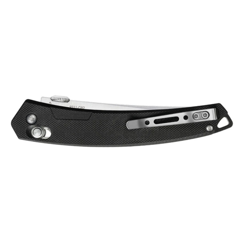 Ніж складаний туристичний SRM 9211-GB2 (9.2 см) 8Cr13MoV / G10 чорний