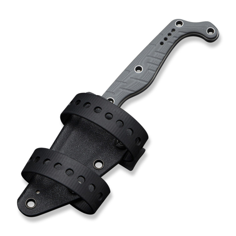 Ніж фіксований тактичний Civivi SOKN, (7.2 см) Nitro-V / G10 сірий