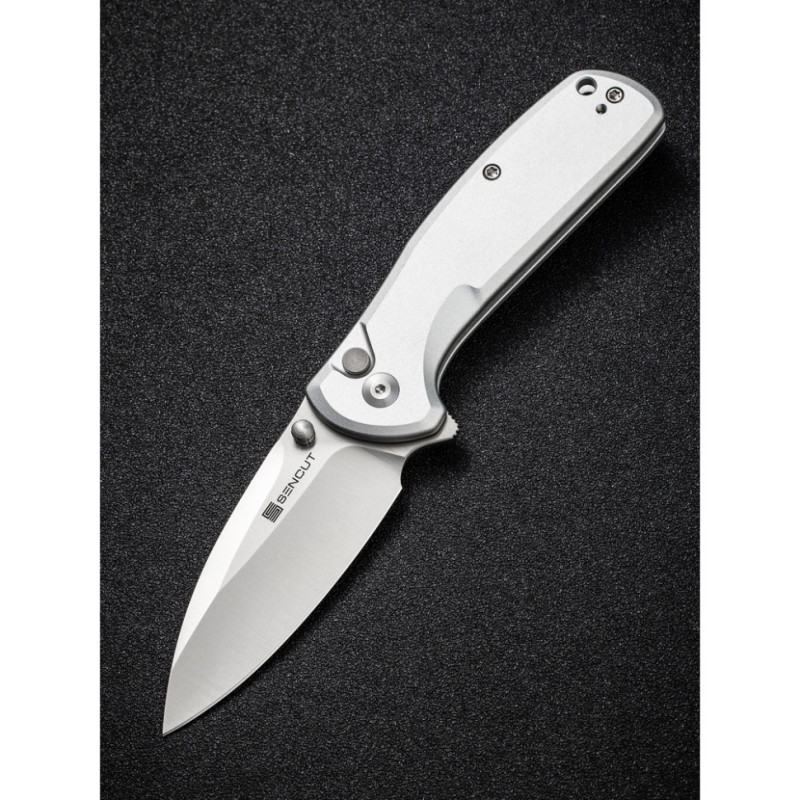 Ніж складаний кишеньковий Sencut ArcBlast, (7.6 см) 9Cr18MoV / Aluminum сірий