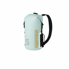 Гермомішок-рюкзак водонепроникний Naturehike CNK2300BS017, 25 л, синій