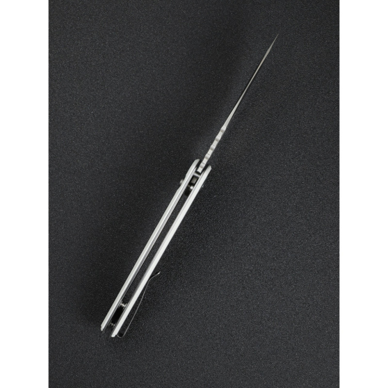 Ніж складаний туристичний Sencut Squiggy, (9.9 см) 9Cr18MoV / G10 чорно-білий