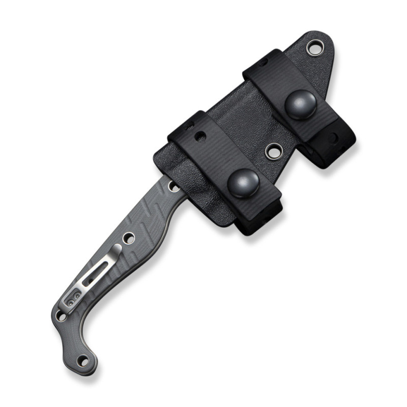 Ніж фіксований тактичний Civivi SOKN, (7.2 см) Nitro-V / G10 сірий