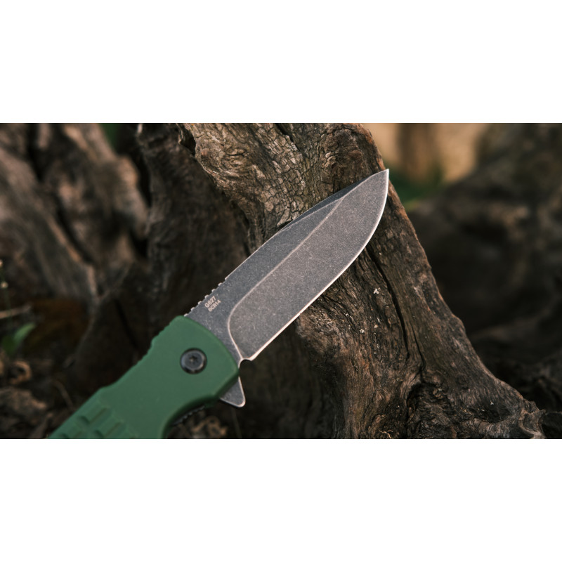 Ніж складаний Ganzo G627-GR зелений