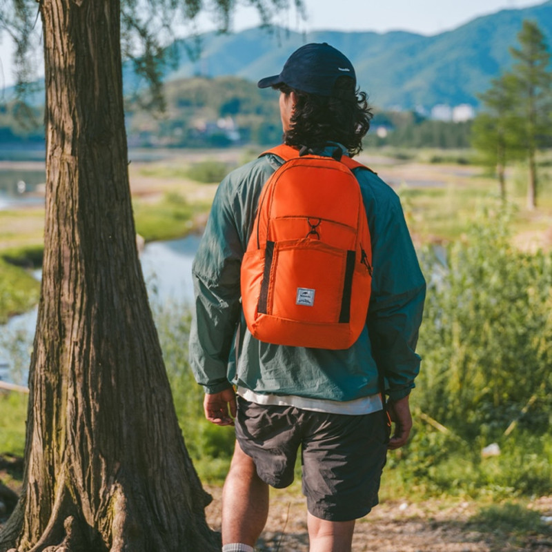 Рюкзак туристичний Naturehike NH17A012-B, 30 л, помаранчевий