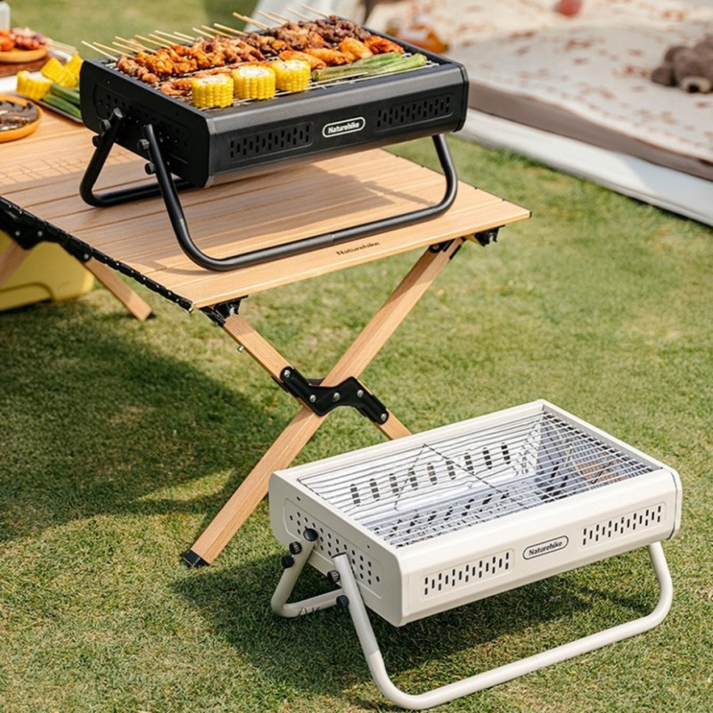 Гриль настільний туристичний Naturehike Misty CNK2650CF011, чорний
