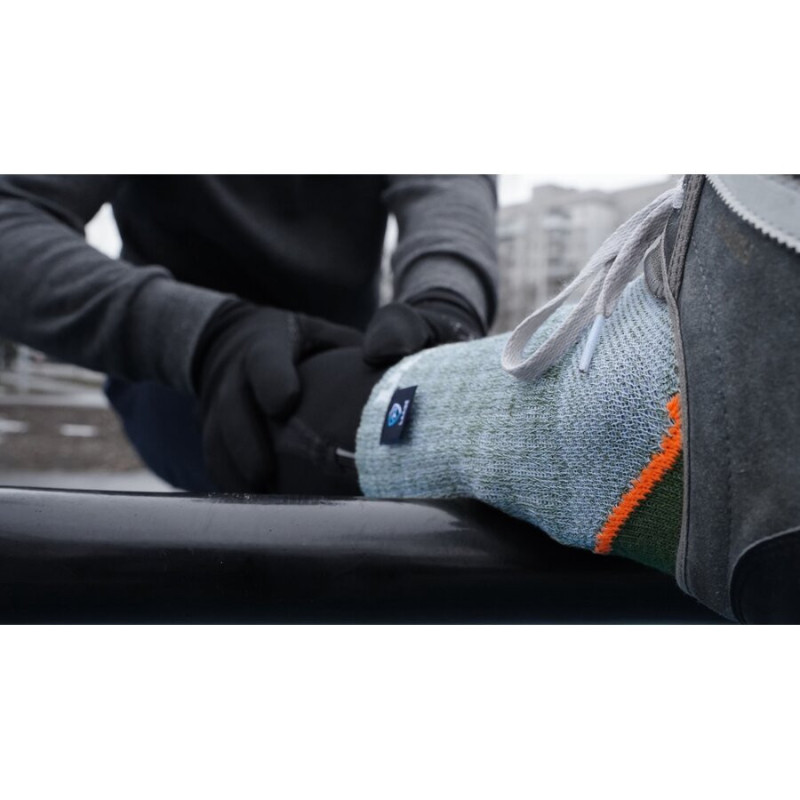 Шкарпетки водонепроникні Dexshell Terrian Walking Ankle, p-p S, зелені