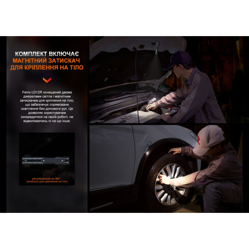 Ліхтар ручний Fenix LD12R