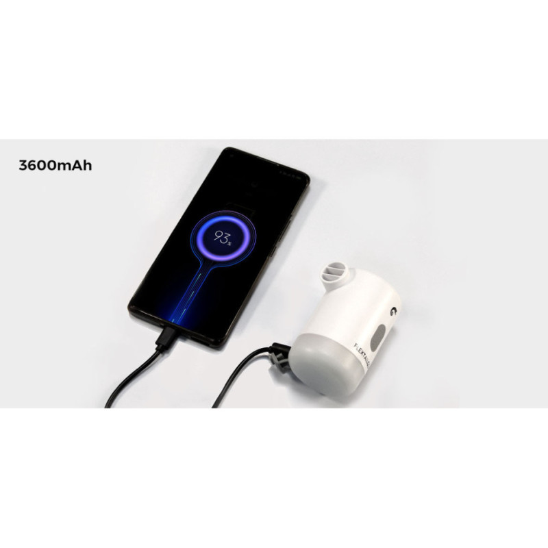 Насос-ліхтар-powerbank кемпінговий Flextail Max Pump 2 Pro, помаранчевий