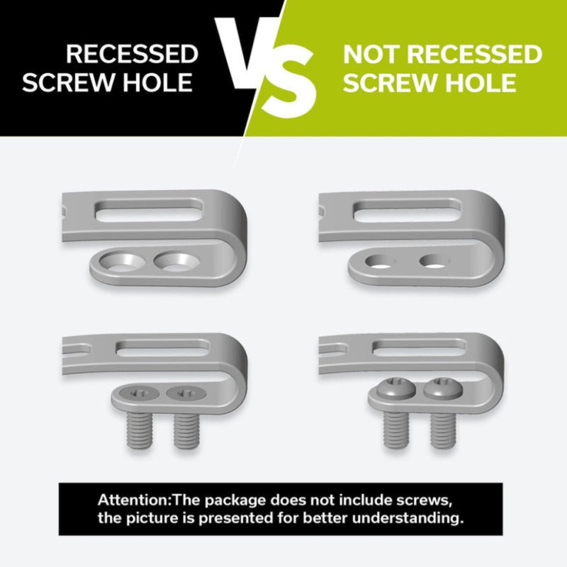 Кліпса кишенькова сталева Civivi без гвинтів CA-06B-V1