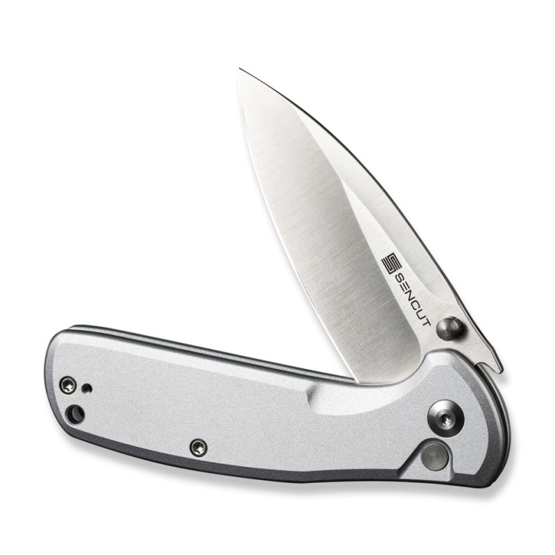 Ніж складаний кишеньковий Sencut ArcBlast, (7.6 см) 9Cr18MoV / Aluminum сірий