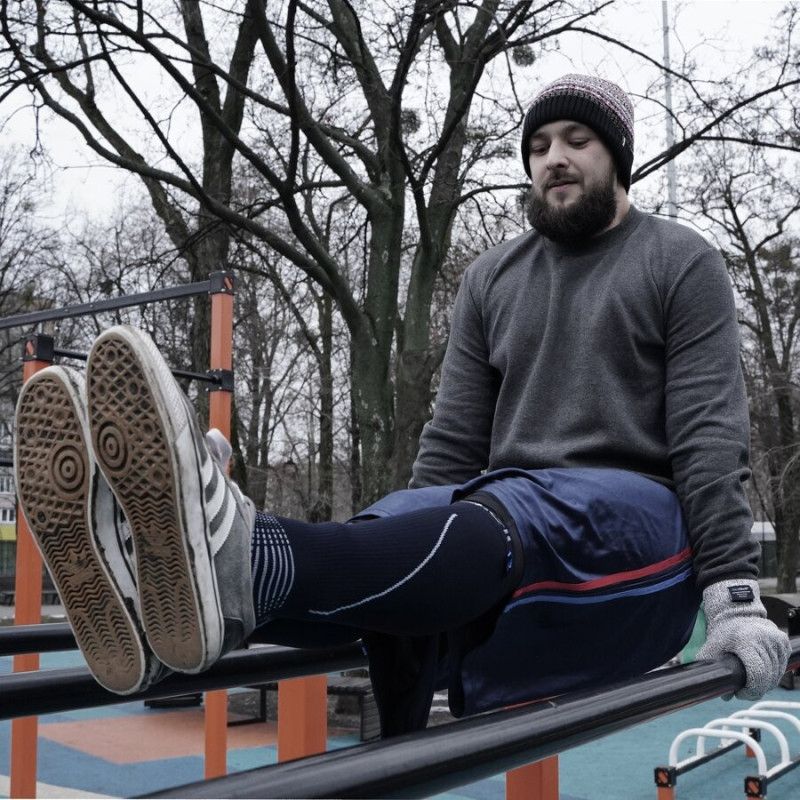 Шкарпетки водонепроникні Dexshell Compression Mudder, р-р XL, сірі