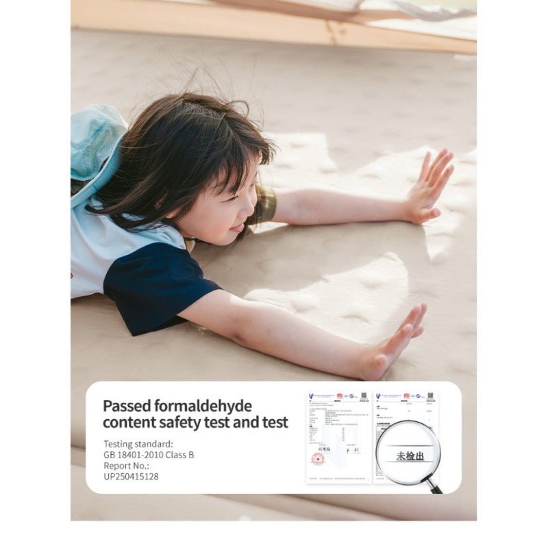 Самонадувний килимок Naturehike CNK2550WS025, 30мм, бежевий