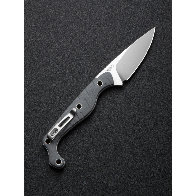 Ніж фіксований тактичний Civivi SOKN, (7.2 см) Nitro-V / G10 сірий