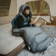 Спальний мішок з капюшоном Naturehike Clear Sky HL500 CNK2450WS042, сірий