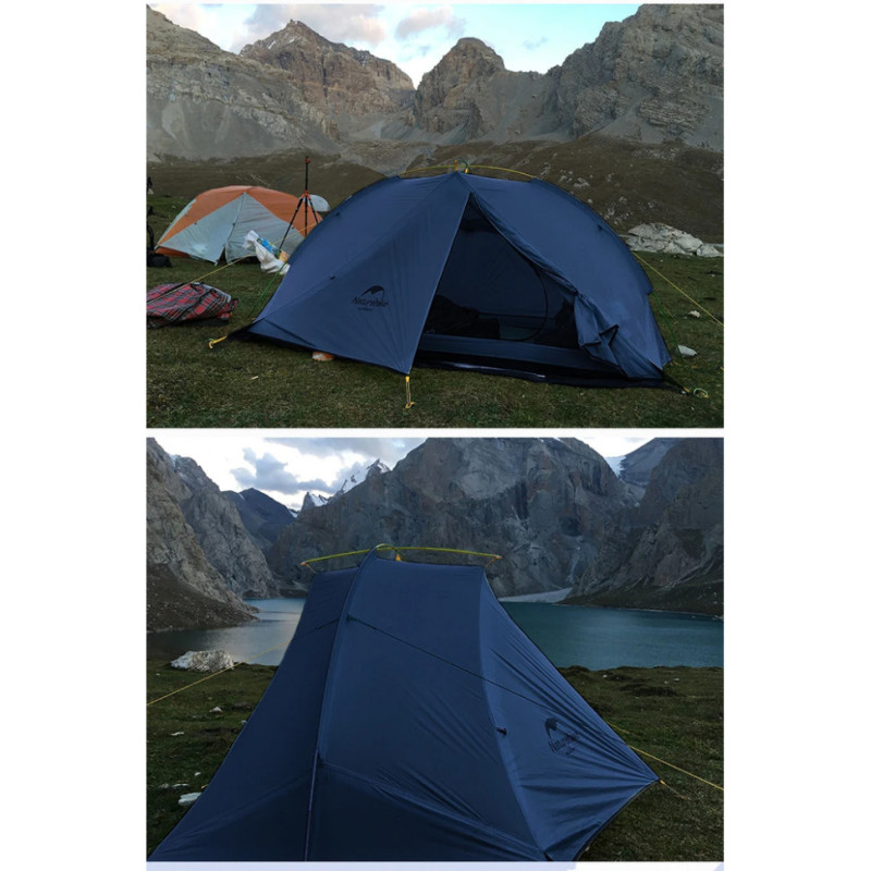 Намет двомісний Naturehike Tagar NH17T180-J, темний блакитний