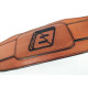 Пояс атлетичний EasyFit Training Belt, шкіра, M (75-95 см), коричневий