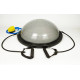 Балансувальна платформа EasyFit BOSU, Діаметр 60 см, Висота 23 см, Максимальне навантаження 120 кг, Пластик, ПВХ, Гума, Сірий