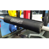 Накладка на гриф EasyFit Optima, 41 см, Ø75 мм, оксфорд/нейлон, черный