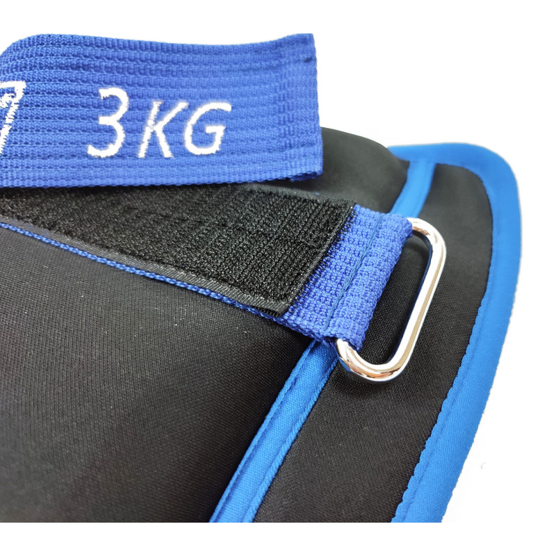 Обтяжувачі для ніг та рук з металом EasyFit MYAKI по 3 кг (пара)