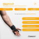 Крюки для турника EasyFit, сталь с неопреном, черные