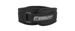 Пояс атлетичний жіночий EasyFit Loins Protector, Розмір ХS , Обхват 50-65 см, Oxford, EVA, Фліс, Сталь, Чорний