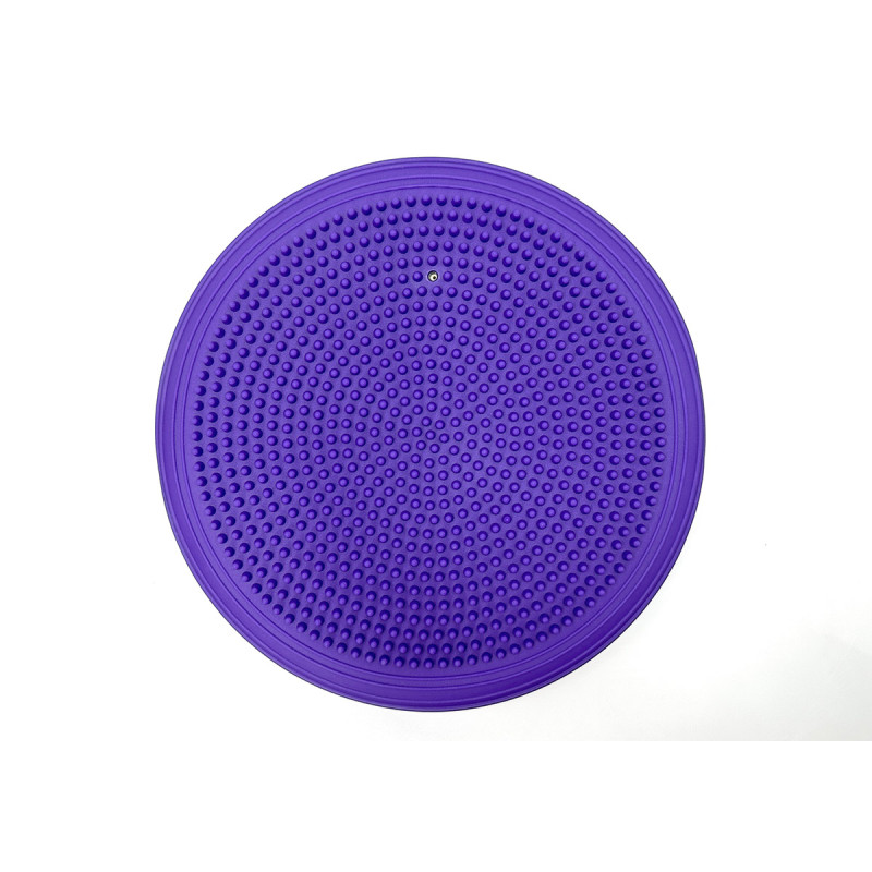 Балансировочная массажная подушка EasyFit Cushion-2, Диаметр 32 см, Максимальная нагрузка 120 кг, ПВХ, Фіолетовый