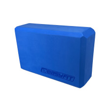 Блок для йоги EasyFit, 23х15,5х7,5 см, синий