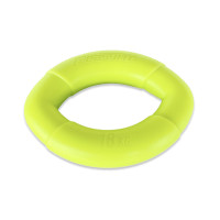 Еспандер кистьовий EasyFit Elliptic, Діаметр 10 см, Опір 18 кг, Силікон, Зелений