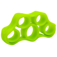 Еспандер для рук і пальців EasyFit GripFlex, Довжина 8 см, ширина 4,5 см, Опір 3 кг, Силікон, Зелений