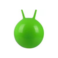 Мяч для фитнеса EasyFit 45 см с рожками зеленый