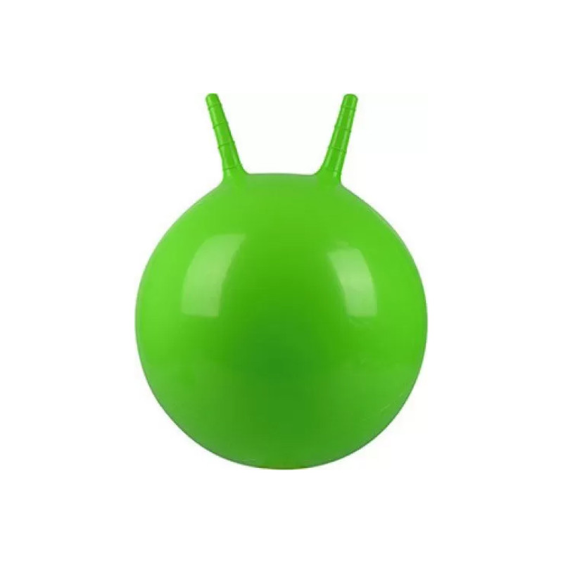 Мяч для фитнеса EasyFit 45 см с рожками зеленый