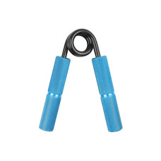 Кистьовий еспандер EasyFit Hand Grip PRO 114 кг (250 lb), 13,5 см х 10,5 см, металевий корпус, покращене зчеплення – для тренування сили рук, синій