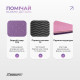 Двошаровий килимок EasyFit для пілатесу, фітнесу та йоги, 183x61 см, товщина 6 мм, TPE/TC, ECO-Friendly, фіолетово-рожевий