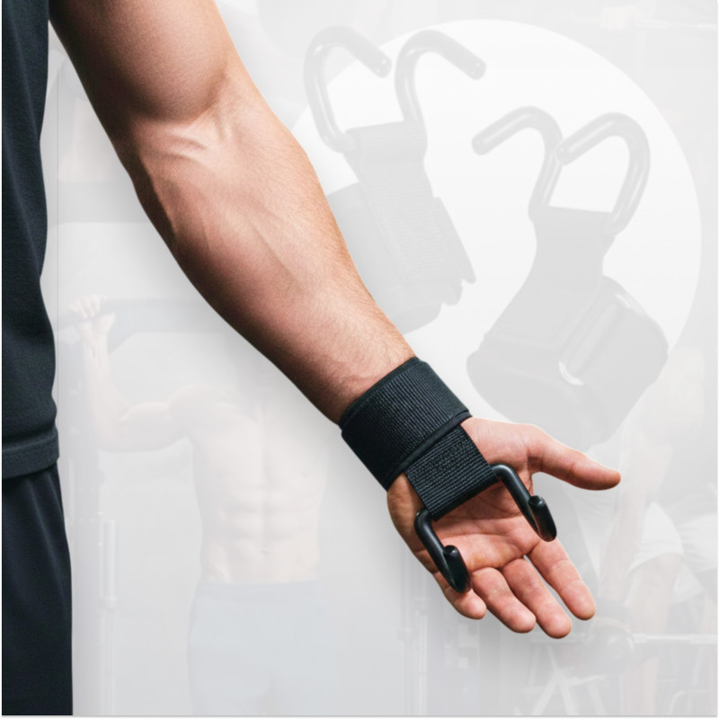 Крюки для турника и тяги EasyFit (пара)