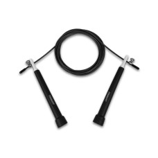 Швидкісна скакалка EasyFit Speed Cable Rope, Довжина до 3 м, Сталь, Пластик, Чорний Швидкісна скакалка EasyFit Speed Cable Rope, Довжина до 3 м, Сталь, Пластик, Чорний