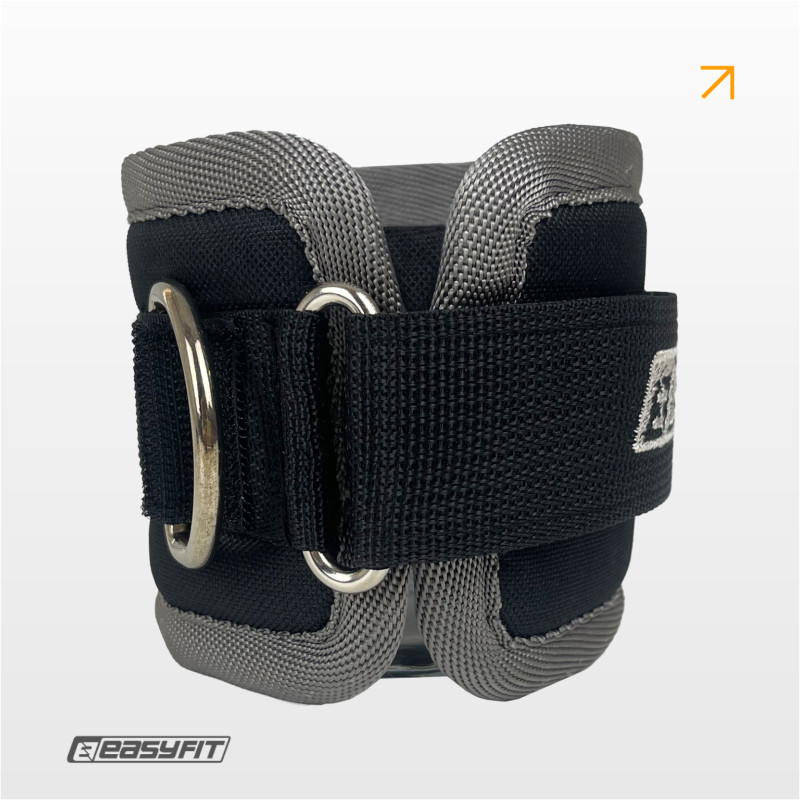 Манжета EasyFit, ширина 11 см, оксфорд/сталь, черный