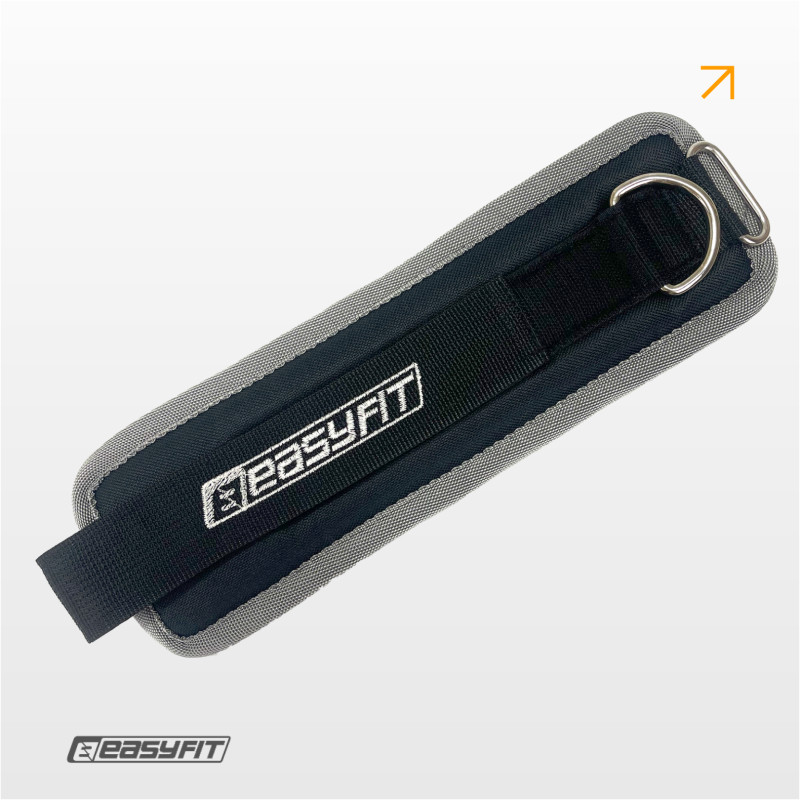 Манжета EasyFit, ширина 11 см, оксфорд/сталь, черный