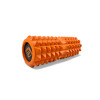 Массажный ролик EasyFit Solid Roller v.1.2s, длина 33 см, диаметр 13 см, EVA-пена, для МФР, фитнеса, йоги и реабилитации, оранжевый