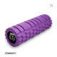 Массажный ролик EasyFit Solid Grid Roller Mini, Длина 30 см, Диаметр 10 см, Цельный каркас, EVA-пена с 3D массажной поверхностью, для МФР, фитнеса, йоги и реабилитации, Фиолетовый